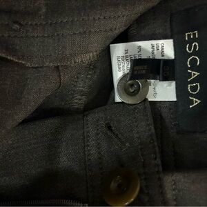 Escada Dark Brown Trousers